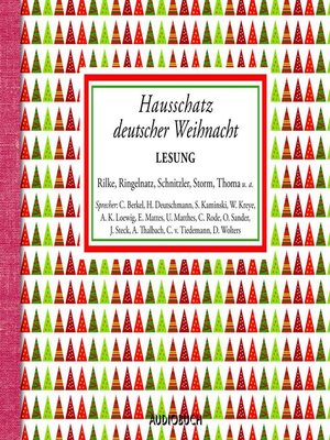 cover image of Hausschatz deutscher Weihnacht